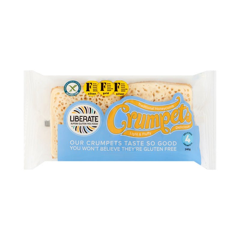 LIBERATE - Gluten Free Crumpets 240g - LIBERATE - 1 - Diet & Fitness - ThePharmacy