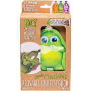Little Mashies Reusable Food Pouches 10pk (Mixed Colours) - Little Mashies - 1 - Baby & Kids - ThePharmacy