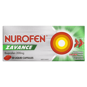 NUROFEN - Zavance Ibuprofen 200mg Liquid Capsules - 3 SIZES - Nurofen - 1 - Health - ThePharmacy