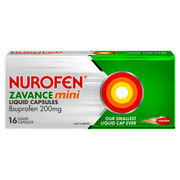 NUROFEN - Zavance Mini Liquid Capsules - 2 SIZES - Nurofen - 1 - Health - ThePharmacy