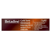 Betadine Cold Sore Ointment 7.5g - Betadine - 1 - Health - ThePharmacy