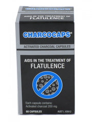 Charcocaps Capsules 200 mg 60 - KEY Pharmaceuticals - 1 - Health - ThePharmacy