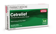 Pharmacy Action Cetrelief 10mg Tablets (10 Tabs) - Bellwether - 1 - Health - ThePharmacy