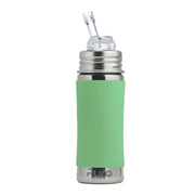 PURA KIKI - 325mL Straw Bottle - Stainless Steel with Sleeve - 7 COLOURS - Pura - 1 - Baby & Kids - ThePharmacy