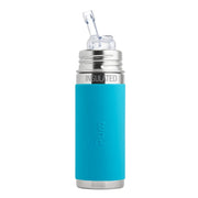 PURA KIKI - Insulated 260mL Straw Bottle - Stainless Steel with Sleeve - 3 COLOURS - Pura - 1 - Baby & Kids - ThePharmacy
