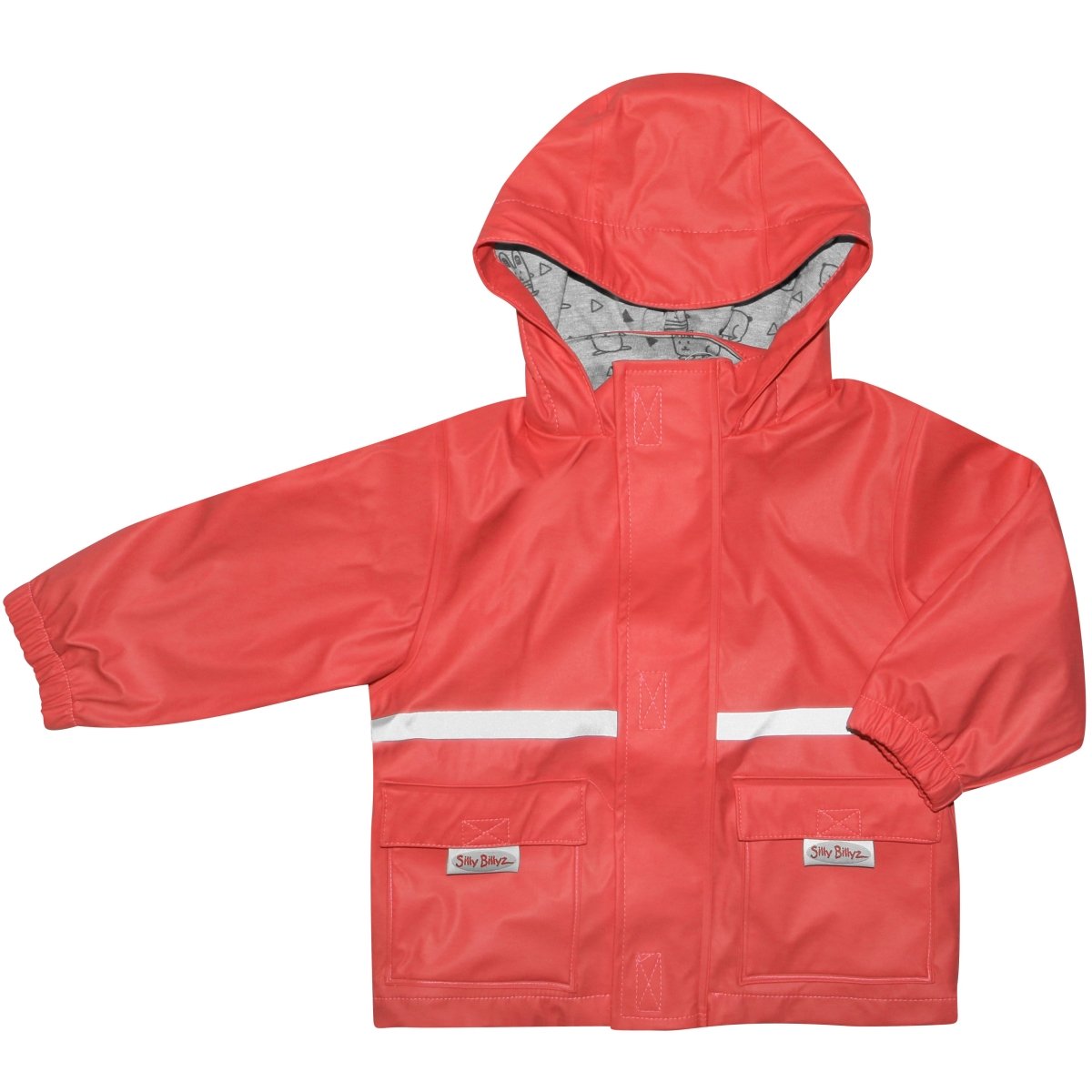 Silly Billyz Waterproof Jacket - Red - X - Large - Silly Billyz - 1 - Baby & Kids - ThePharmacy