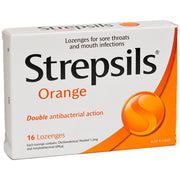 Strepsils Lozenge Orange 16 pack - Strepsils - 1 - Health - ThePharmacy