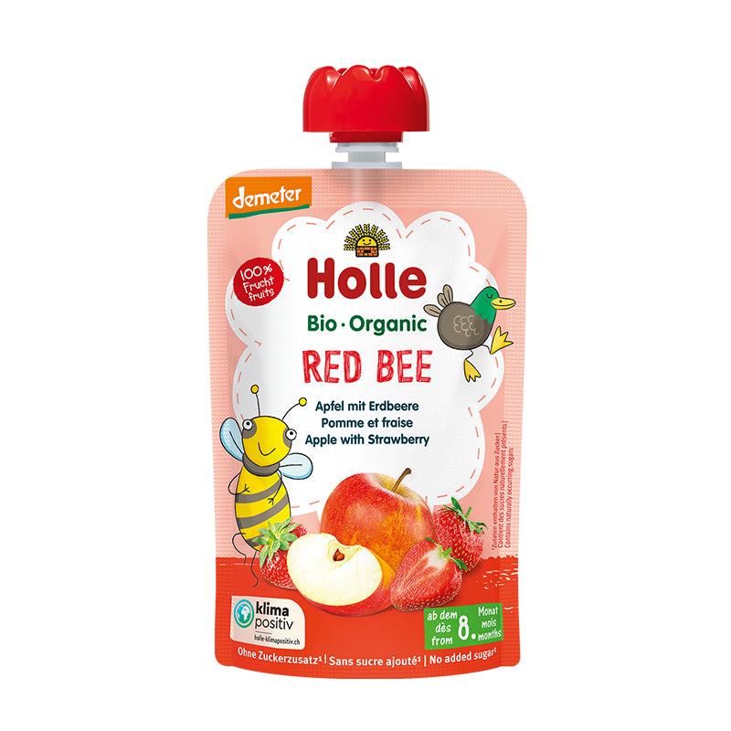 HOLLE - Organic Fruit Pouch 100g | 12 Pack - 10 OPTIONS