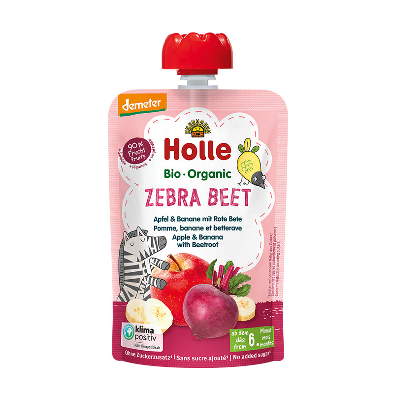 HOLLE - Organic Fruit Pouch 100g | 12 Pack - 10 OPTIONS