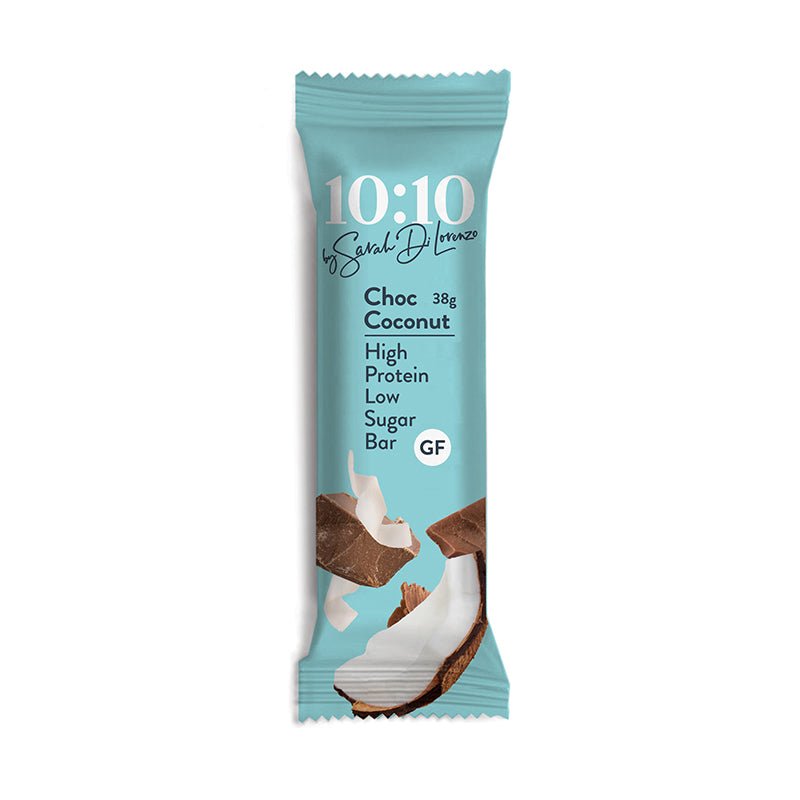 10:10 BY SARAH DI LORENZO - Protein Snack Bar 38g x 14 Case - 9 FLAVOURS - 10:10 BY SARAH DI LORENZO - 1 - Diet & Fitness - ThePharmacy