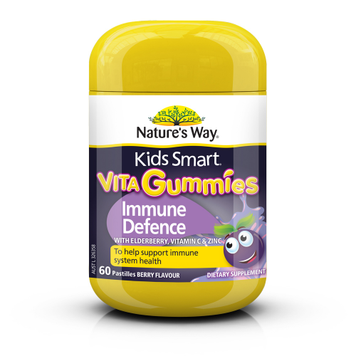 NATURE'S WAY - Kids Smart Vita Gummies Immune Defence - 60 Pastilles