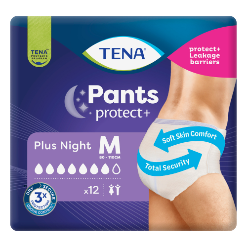TENA - Protect Plus Night Pants - 2 SIZES
