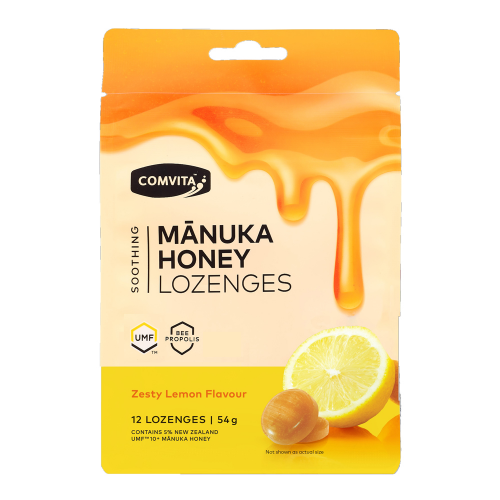 COMVITA - Manuka Honey 12 Lozenges - 2 OPTIONS