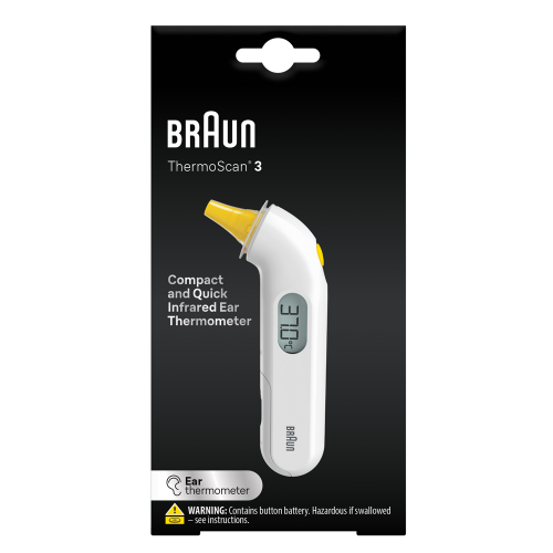 BRAUN - Thermoscan 3 Ear Thermometer