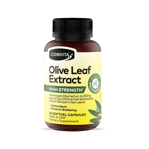 COMVITA - Olive Leaf Extract High Strength Softgel Capsules - 2 OPTIONS