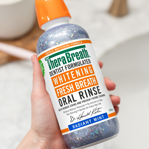 THERABREATH Whitening Fresh Breath Mouthwash 473mL
