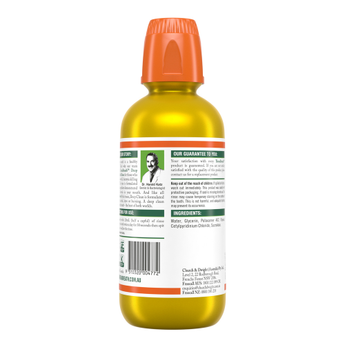 THERABREATH Deep Clean Mouthwash 473mL