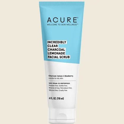 ACURE - Incredibly Clear Charcoal Facial Scrub 118ml