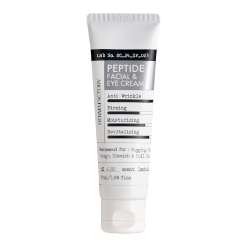 DERMA FACTORY Peptide Facial & Eye Cream 50mL