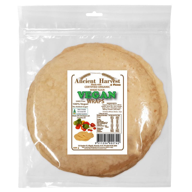 ANCIENT HARVEST - Wraps Case x 12 - 11 OPTIONS - ANCIENT HARVEST - 10 - Health - ThePharmacy