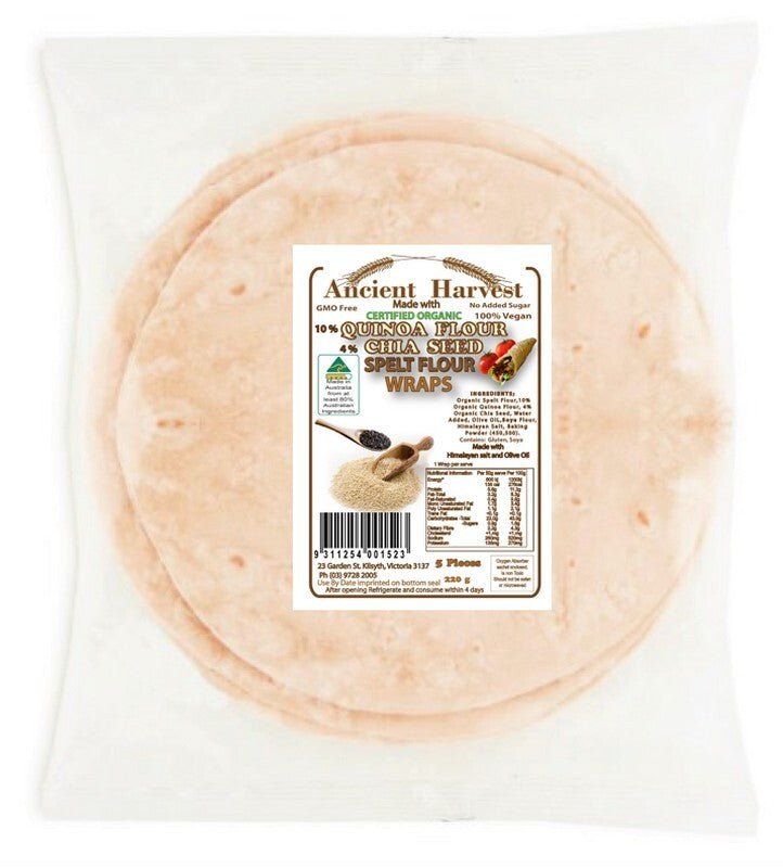 ANCIENT HARVEST - Wraps Case x 12 - 11 OPTIONS - ANCIENT HARVEST - 5 - Health - ThePharmacy