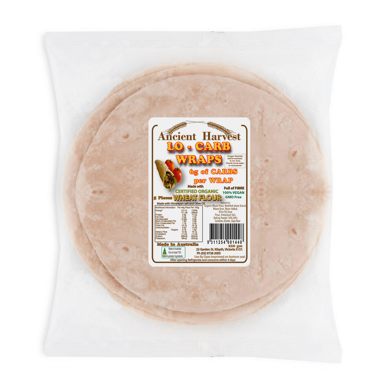 ANCIENT HARVEST - Wraps Case x 12 - 11 OPTIONS - ANCIENT HARVEST - 9 - Health - ThePharmacy