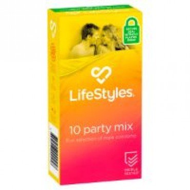 Ansell Lifestyles Party Mix Condoms - Ansell - 2 - Sexual Health - ThePharmacy