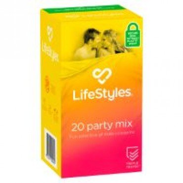 Ansell Lifestyles Party Mix Condoms - Ansell - 1 - Sexual Health - ThePharmacy