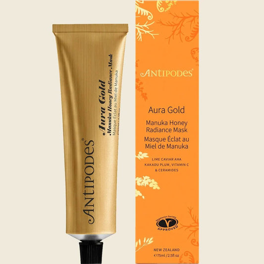 Antipodes Aura Gold Manuka Honey Radiance Mask 75ml - Antipodes - 1 - Beauty & Essentials - ThePharmacy