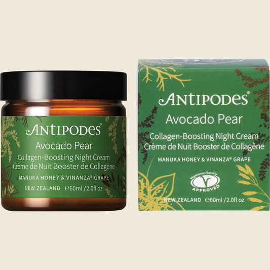 Antipodes Avocado Pear Collagen-Boosting Night Cream 60ml - Antipodes - 1 - Beauty & Essentials - ThePharmacy
