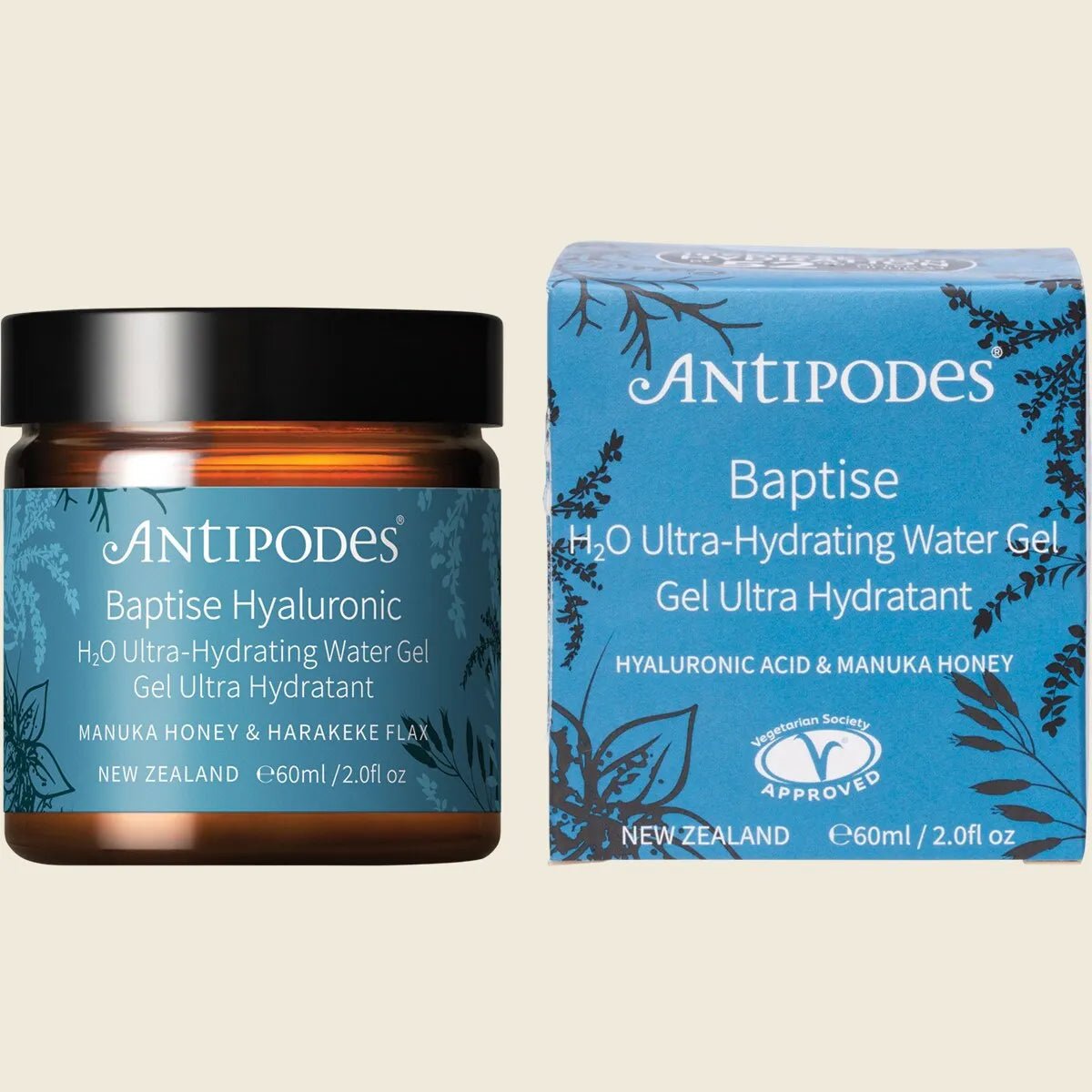 Antipodes Baptise H2O Ultra-Hydrating Water Gel 60ml - Antipodes - 1 - Beauty & Essentials - ThePharmacy