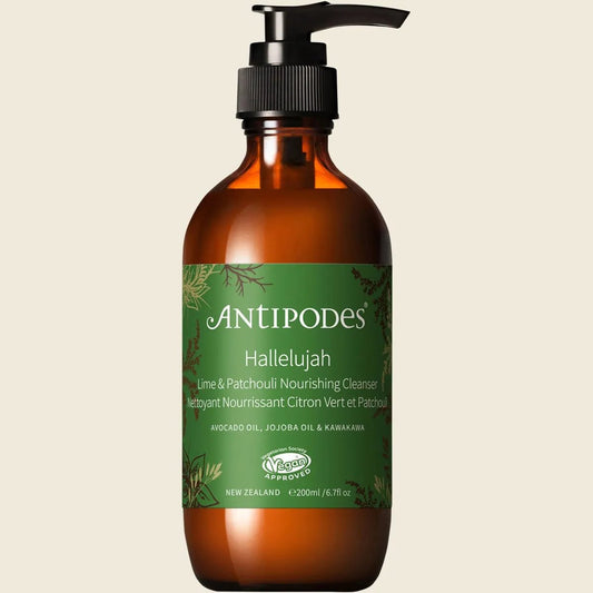 Antipodes Hallelujah Lime & Patchouli Nourishing Cleanser 200ml - Antipodes - 1 - Beauty & Essentials - ThePharmacy