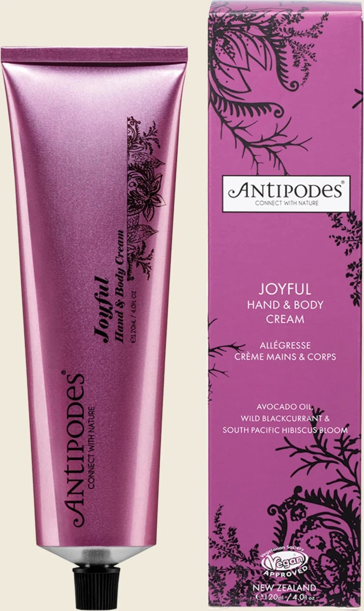 Antipodes Joyful Hand & Body Cream 120ml - Antipodes - 1 - Beauty & Essentials - ThePharmacy