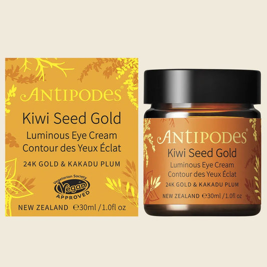 Antipodes Kiwi Seed Gold Luminous Eye Cream 30ml - Antipodes - 1 - Beauty & Essentials - ThePharmacy
