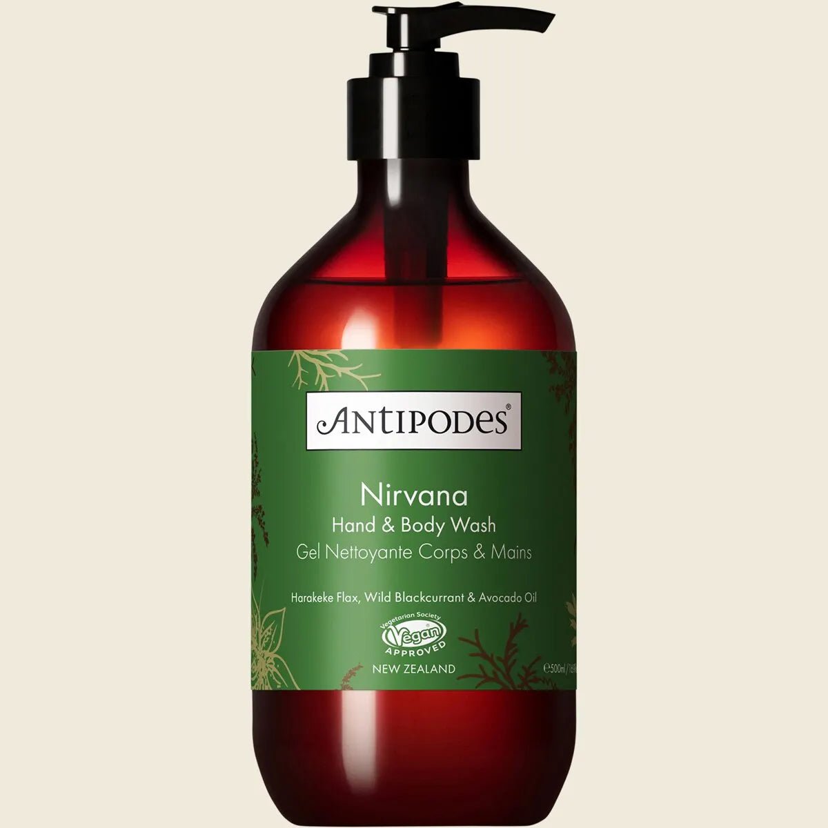 Antipodes Nirvana Hand & Body Wash 500ml - Antipodes - 1 - Beauty & Essentials - ThePharmacy