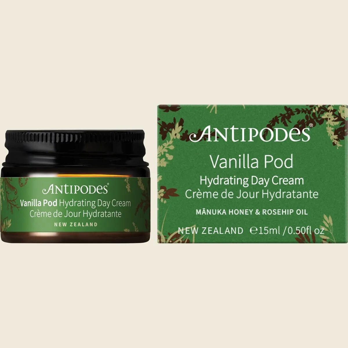 Antipodes Vanilla Pod Hydrating Day Cream MINI 15ml - Antipodes - 1 - Beauty & Essentials - ThePharmacy