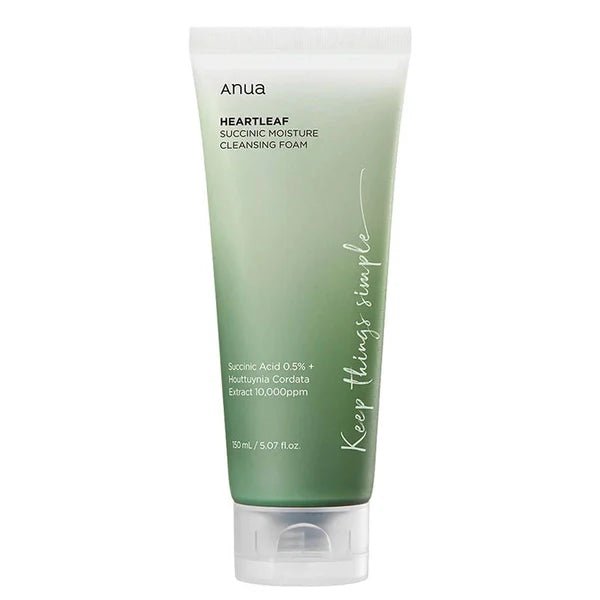 Anua Heartleaf Succinic Moisture Cleansing Foam 150ml - ANUA - 1 - Beauty & Essentials - ThePharmacy