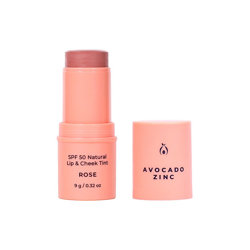 AVOCADO ZINC - SPF50 Natural Lip & Cheek Tint 9g - 5 COLOURS - AVOCADO ZINC - 5 - Beauty & Essentials - ThePharmacy