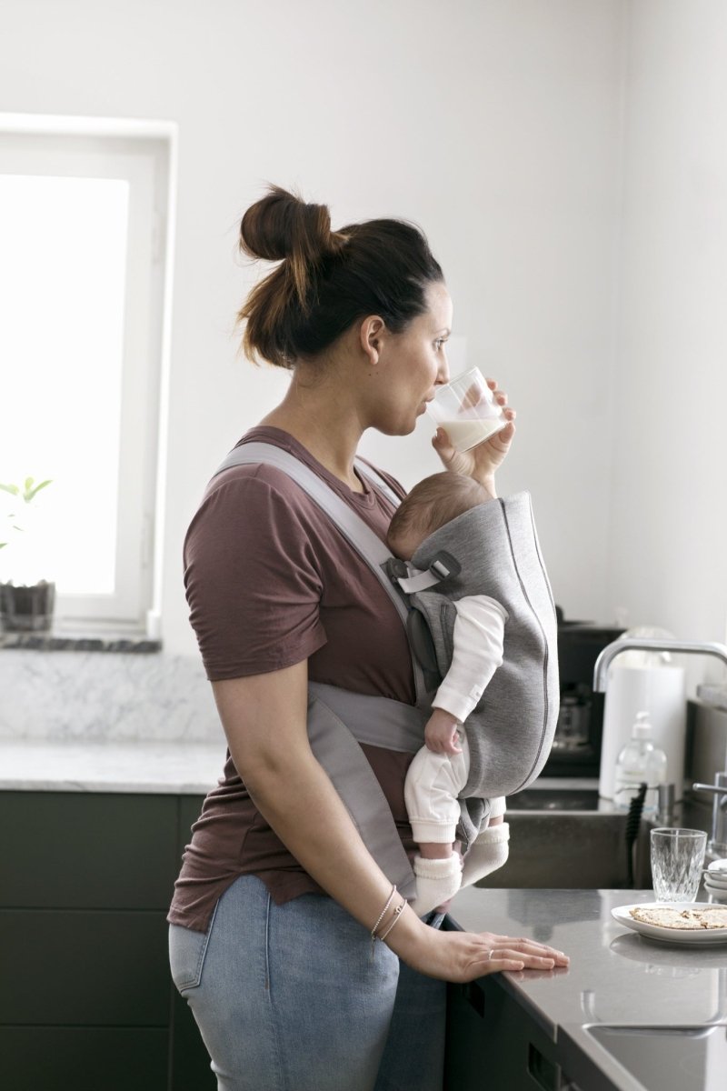BabyBjorn Baby Carrier Mini - 3D Jersey - Light Grey - BabyBjorn - 7 - Baby & Kids - ThePharmacy