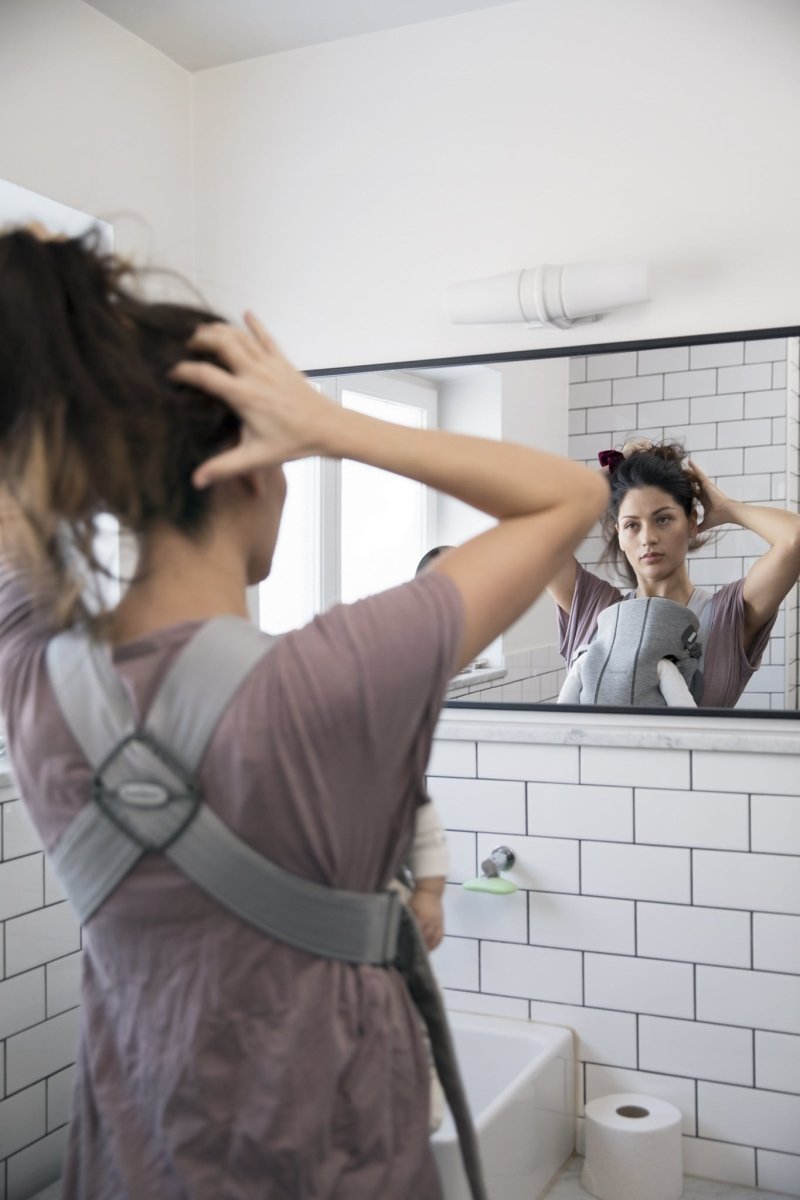 BabyBjorn Baby Carrier Mini - 3D Jersey - Light Grey - BabyBjorn - 8 - Baby & Kids - ThePharmacy