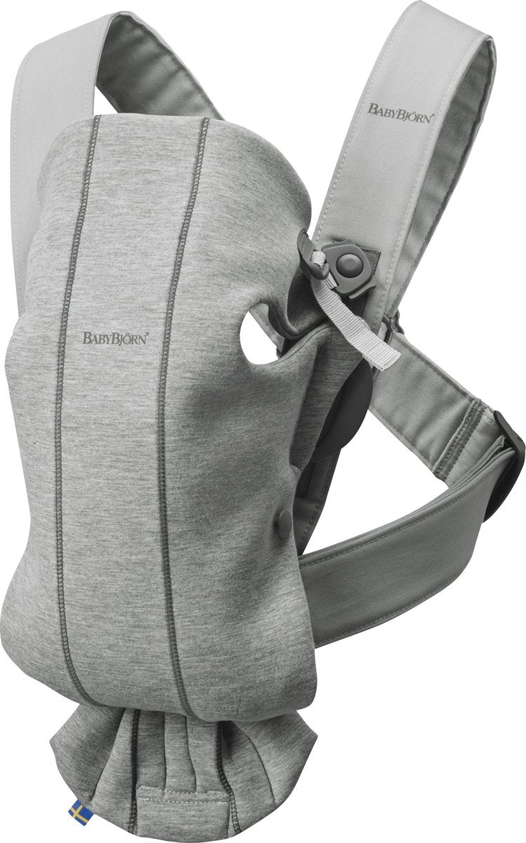 BabyBjorn Baby Carrier Mini - 3D Jersey - Light Grey - BabyBjorn - 1 - Baby & Kids - ThePharmacy