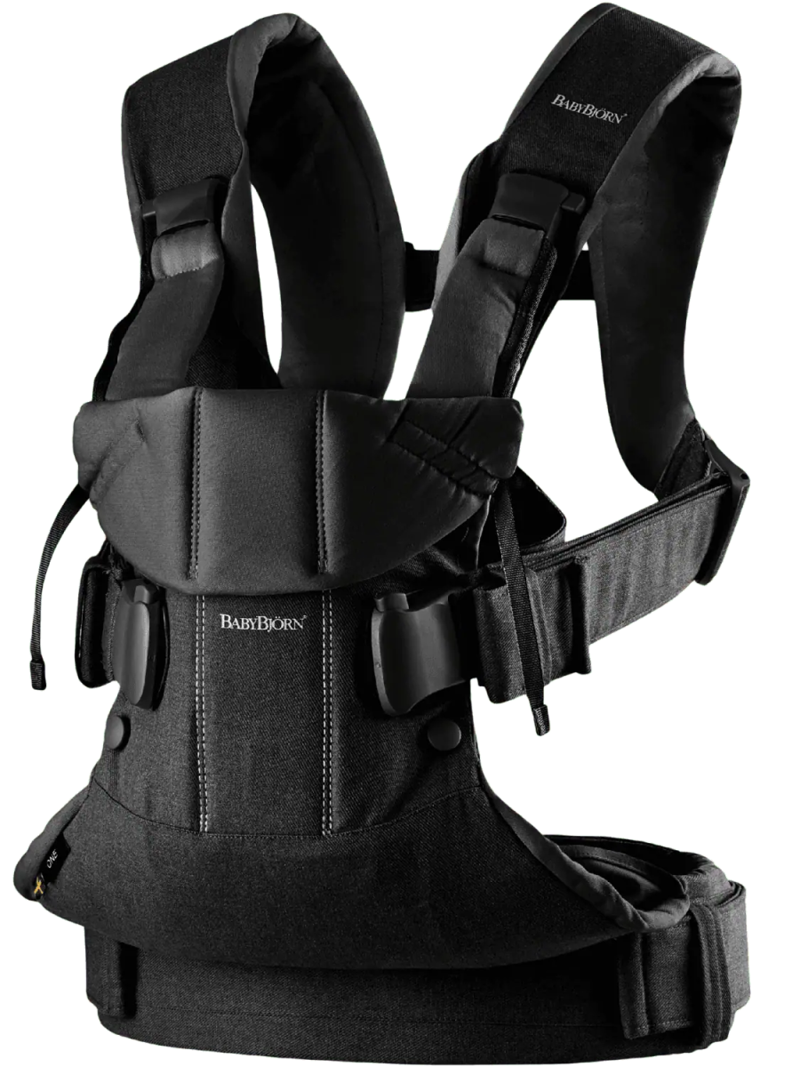 BabyBjorn Baby Carrier ONE Cotton - Black - BabyBjorn - 1 - Baby & Kids - ThePharmacy