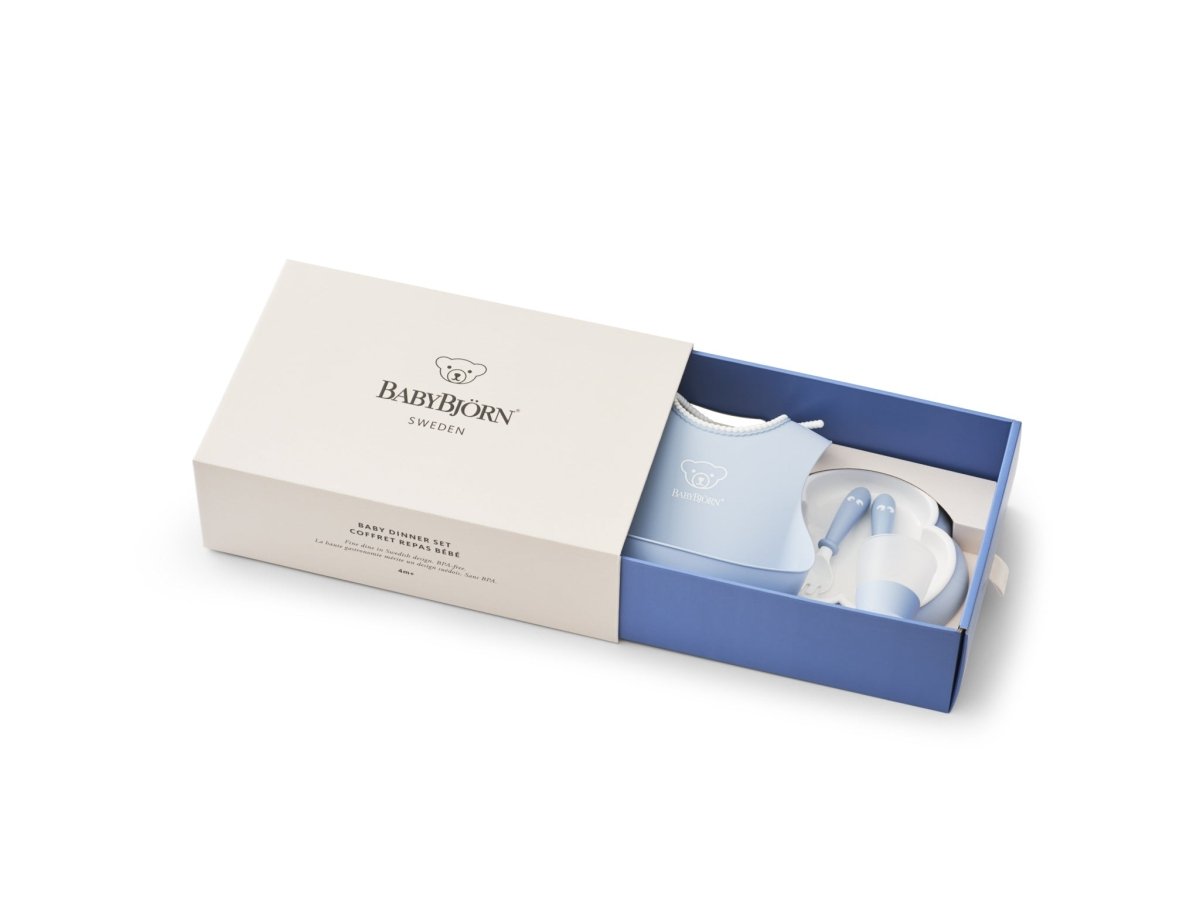 BabyBjorn Baby Dinner Set - Powder Blue - BabyBjorn - 3 - Baby & Kids - ThePharmacy
