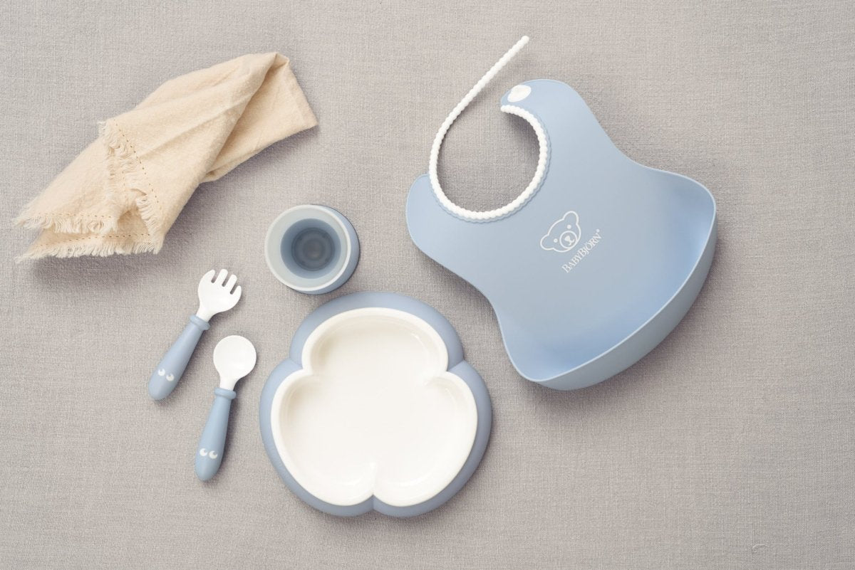 BabyBjorn Baby Dinner Set - Powder Blue - BabyBjorn - 7 - Baby & Kids - ThePharmacy