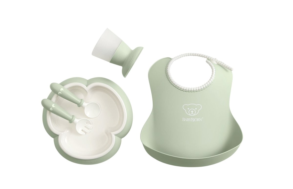 BabyBjorn Baby Dinner Set - Powder Green - BabyBjorn - 1 - Super Sale - ThePharmacy