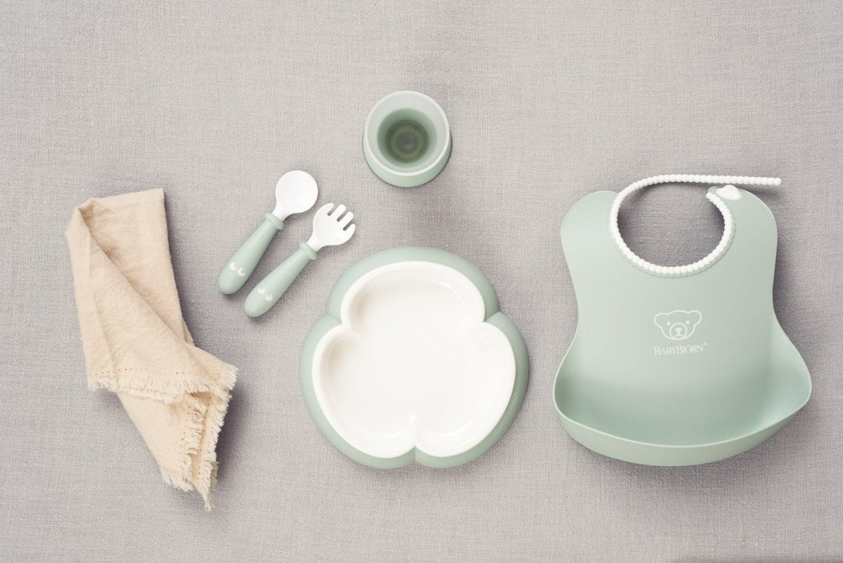 BabyBjorn Baby Dinner Set - Powder Green - BabyBjorn - 10 - Super Sale - ThePharmacy