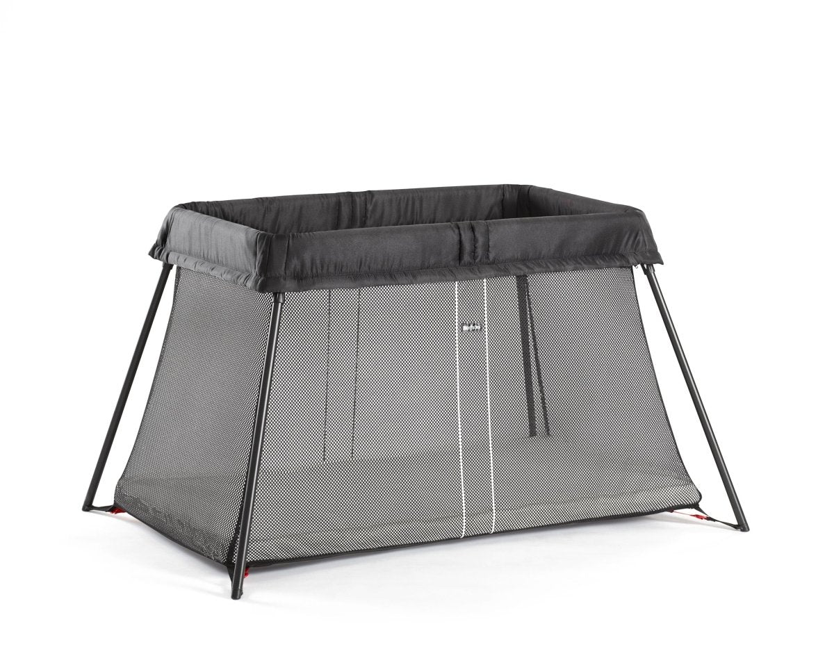 BabyBjorn Travel Cot Light - Black Mesh - BabyBjorn - 1 - Baby & Kids - ThePharmacy