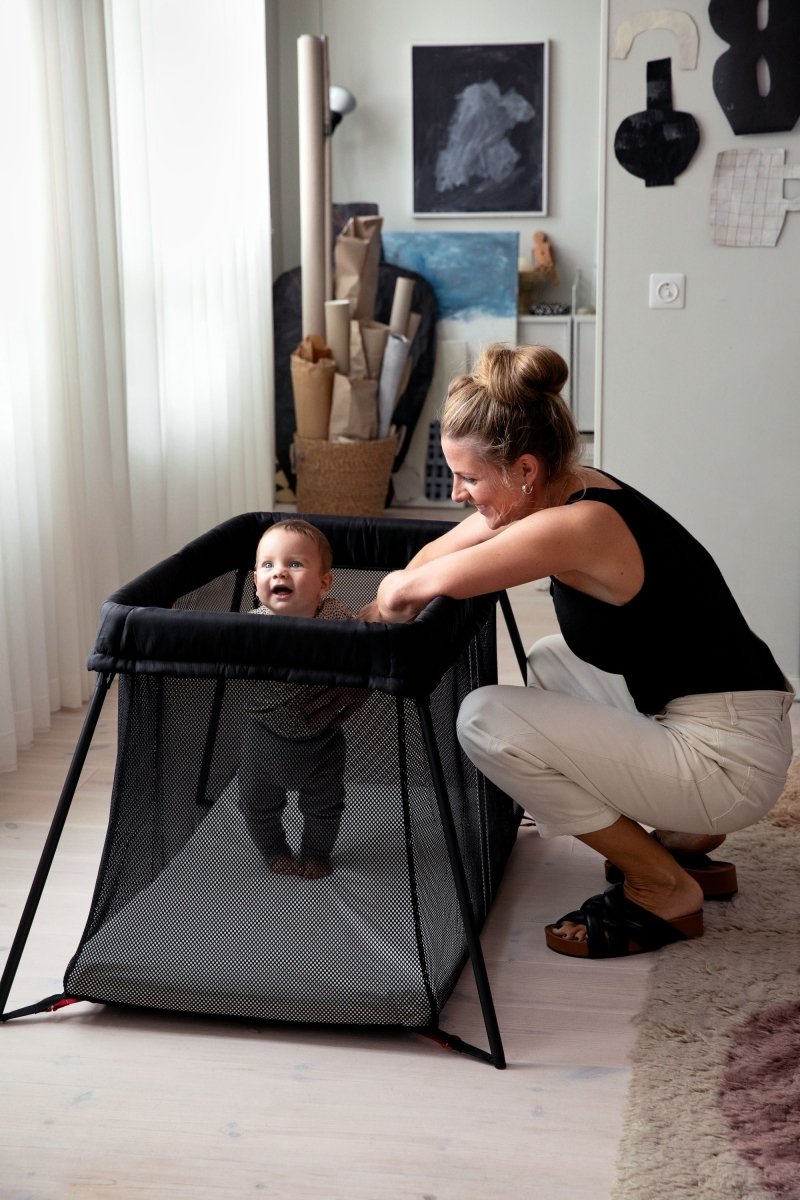 BabyBjorn Travel Cot Light - Black Mesh - BabyBjorn - 13 - Baby & Kids - ThePharmacy