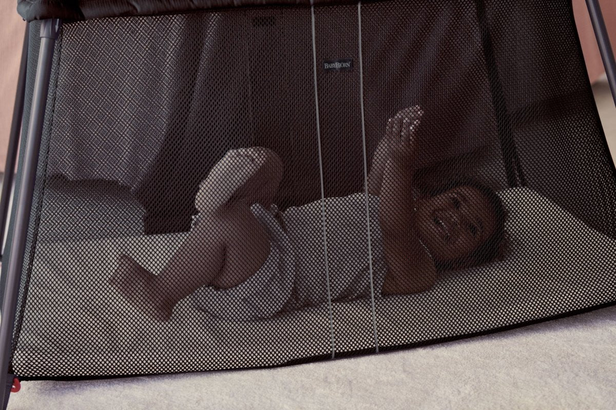 BabyBjorn Travel Cot Light - Black Mesh - BabyBjorn - 10 - Baby & Kids - ThePharmacy