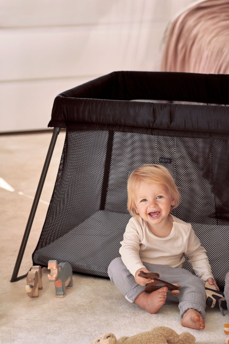 BabyBjorn Travel Cot Light - Black Mesh - BabyBjorn - 11 - Baby & Kids - ThePharmacy